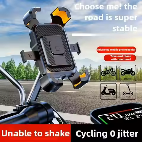 360 &deg; Rotatable Electric Bicycle Phone Holder for iPhone Riding Mtb Bike Moto Motorcycle Stand Bracket Non-Slip Cycling