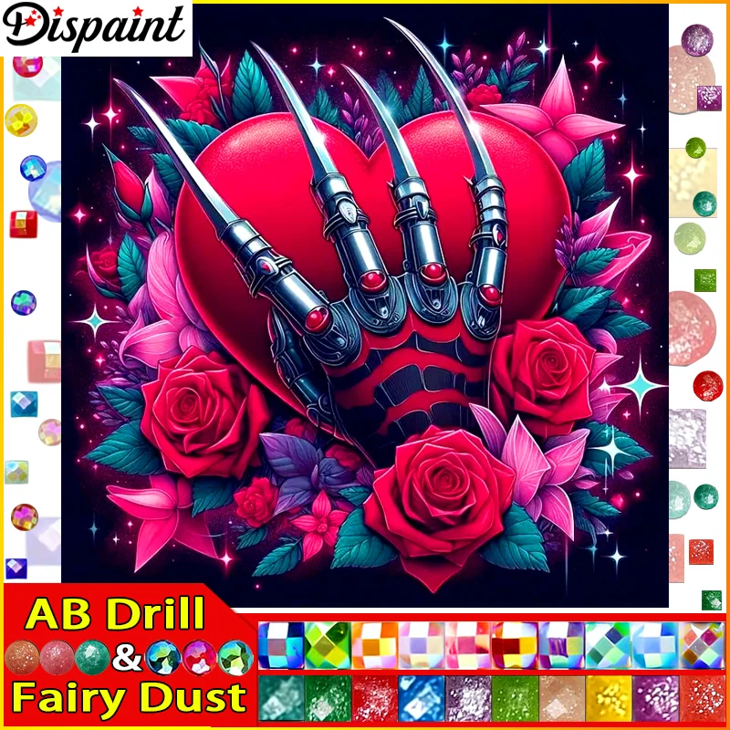 Dispaint Fairy Dust AB Diamond Painting Full Square/Round Diamond