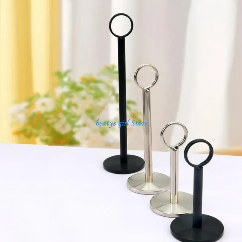 C7AB Card Holders For Photos Cards Display Number Card Clips Decorative Memo Holders