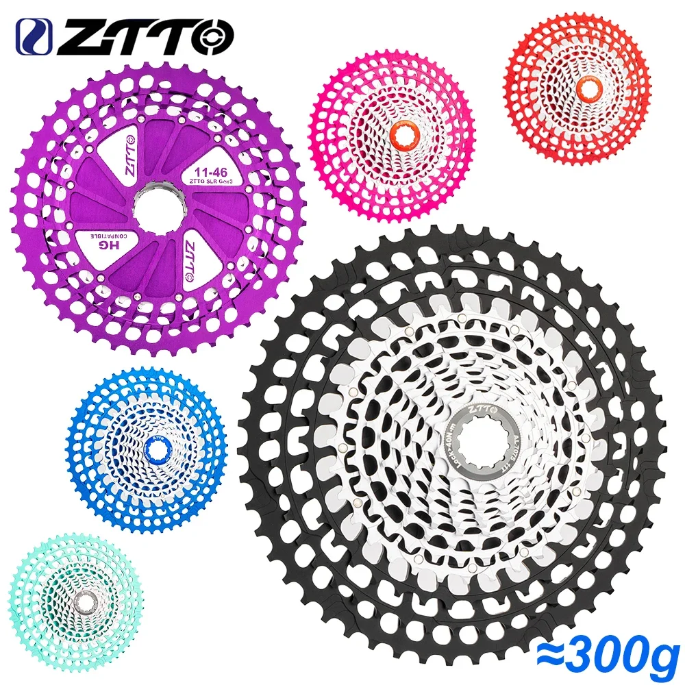 ZTTO 12S 11-46T 11-50T 11-51T MTB 12 Speed Bike Cassette HG Hub Gear 12speed SLR3 CNC Bicycle Freewheel Spockets Light Weight K7