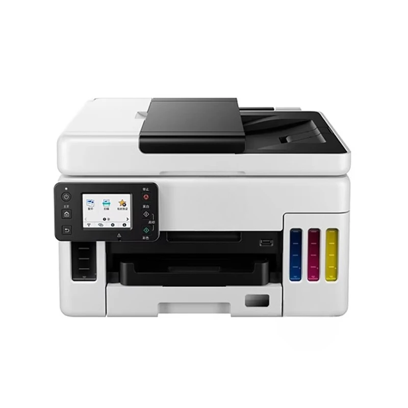 

High-Capacity GX6080 All-In-One Commercial Inkjet Printer WiFi Enabled Dual-Band Copy/Scan USB Connection Low-Cost Large Print