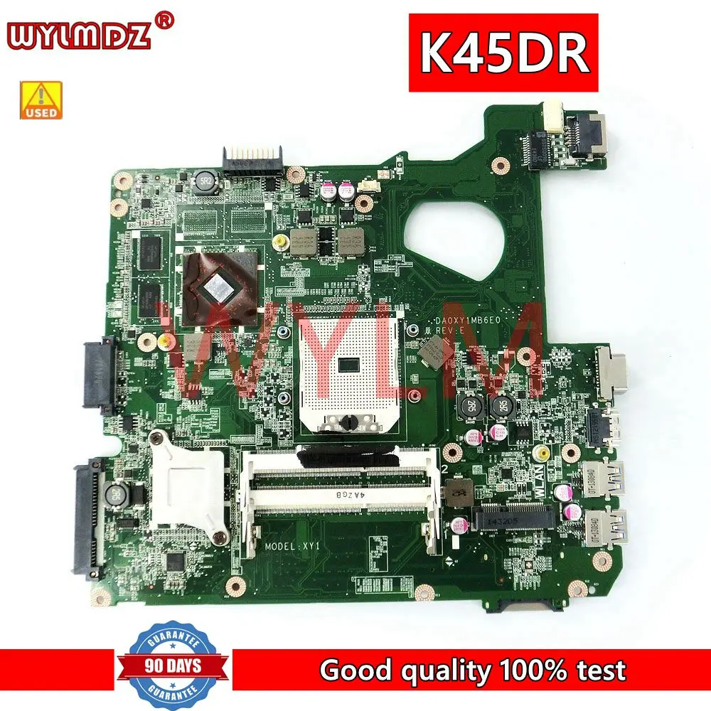 

K45DR HD7470M 1GB Motebook Mainboard For Asus A45D A45DR K45D R400DR R400D K45DR Laptop Motherboard Tested Working