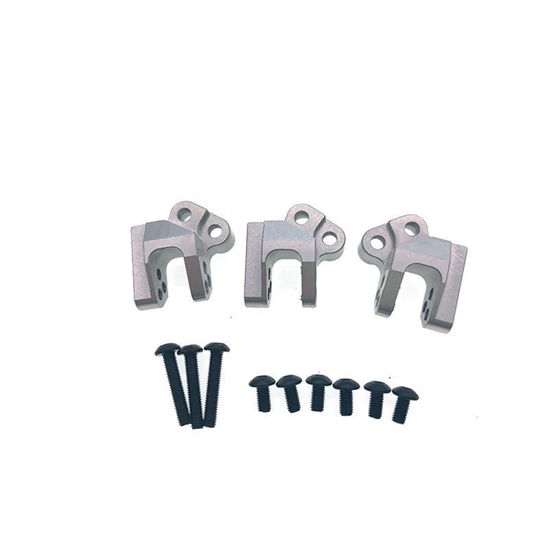 For 1/10 Model Car Axial Scx10 Iii AX103007 Aluminum Alloy Fixed Code Pull Bar Installation Code Spare Parts Silver