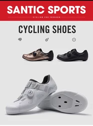 Santic Road Bike Shoes Unisex Road Bike Cycling Shoes Nylon Sole Road Bicycle Breathable WS23041