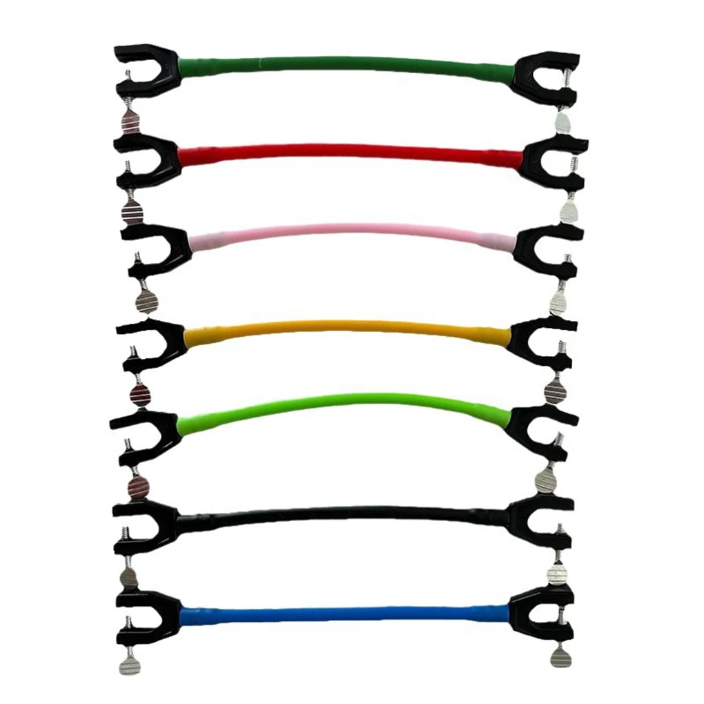 7 สี Ski Tip Connector เริ่มต้นฤดูหนาวเด็กผู้ใหญ่สกีการฝึกอบรมการออกกําลังกายกลางแจ้งกีฬาสโนว์บอร์ดอุปกรณ์เสริม