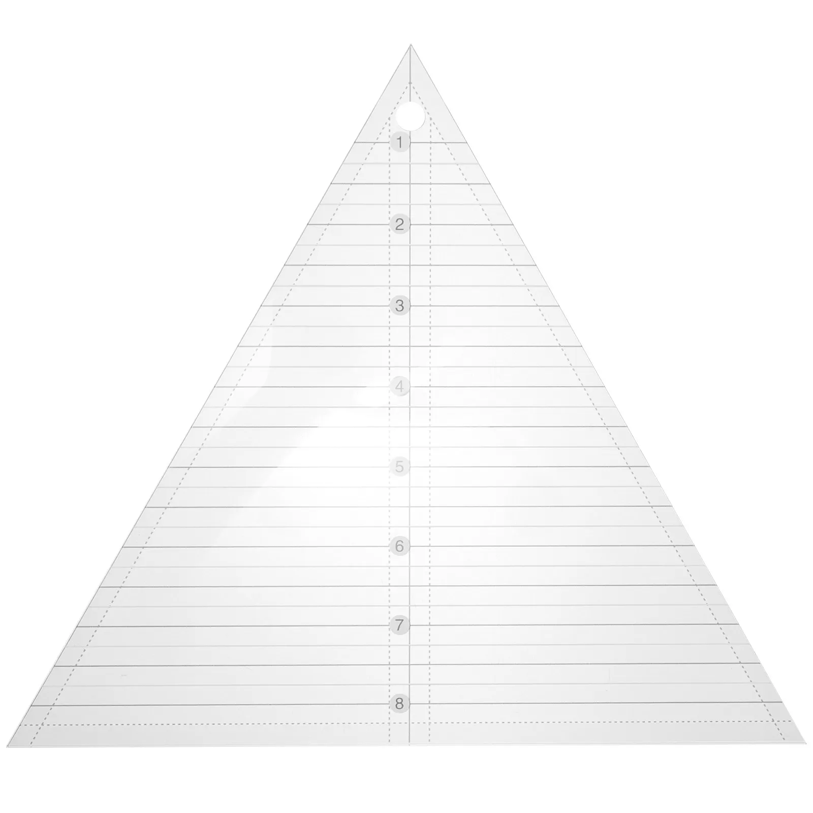 Quilting Ruler Acrylic Fabric Cutting Template for Sewing Patchwork Patterns Craft Projects Home DIY Quilting Supplies Stitching view 4