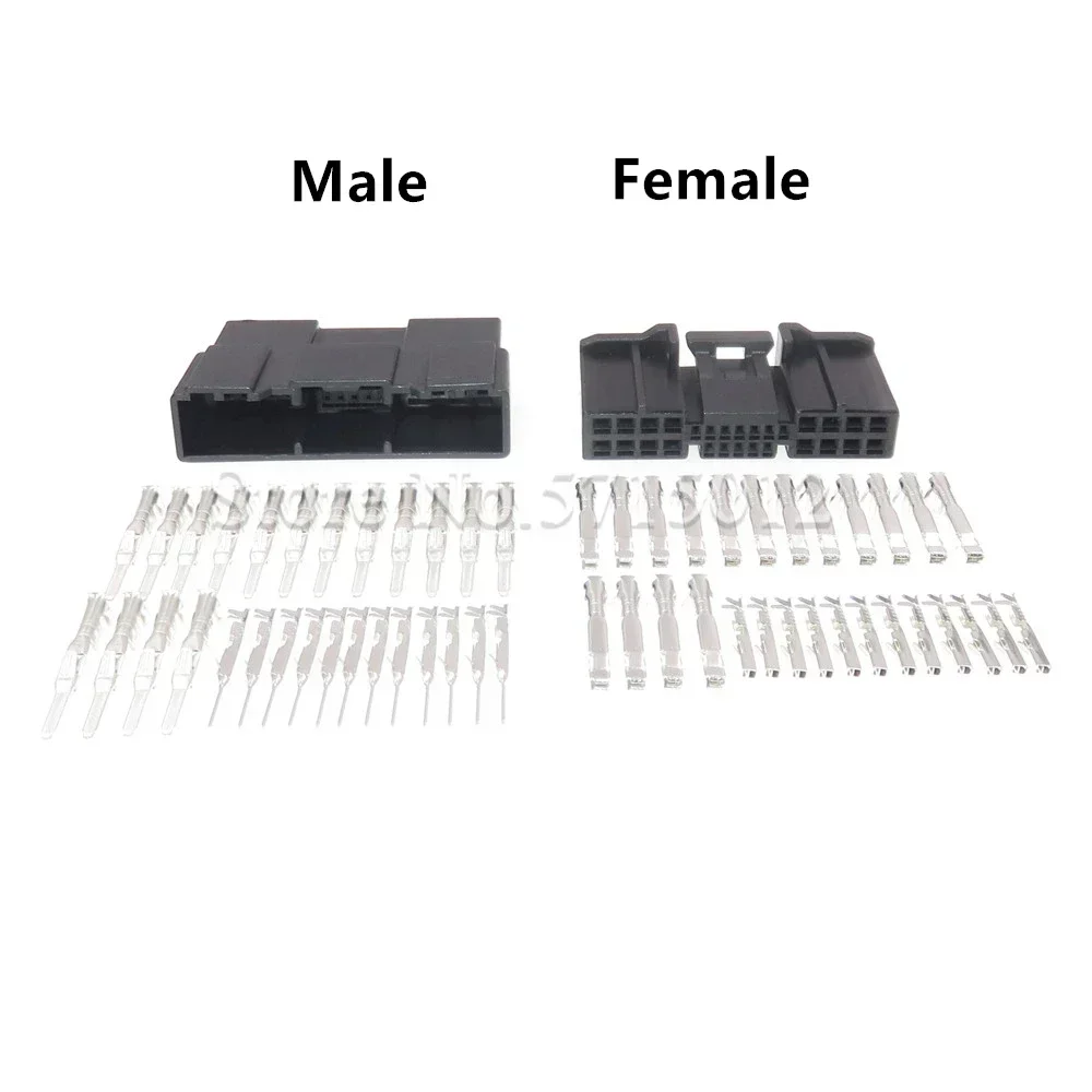 28 Hole/Way Automotive Electrical Connector 1565380-1 1565377-1 3-2188225-2 Car Electric Wire Socket For Auto Parts