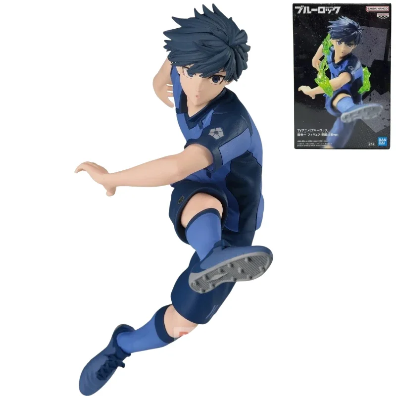 In Stock Origina l Bandai BANPRESTO BLUE LOCK Hachi ฯลฯ Meguru Isagi Yoichi Ac อุณหภูมิดิน Figre Animation และ Y เทคนิคฟุตรุ่นสะสมงานอดิเรก