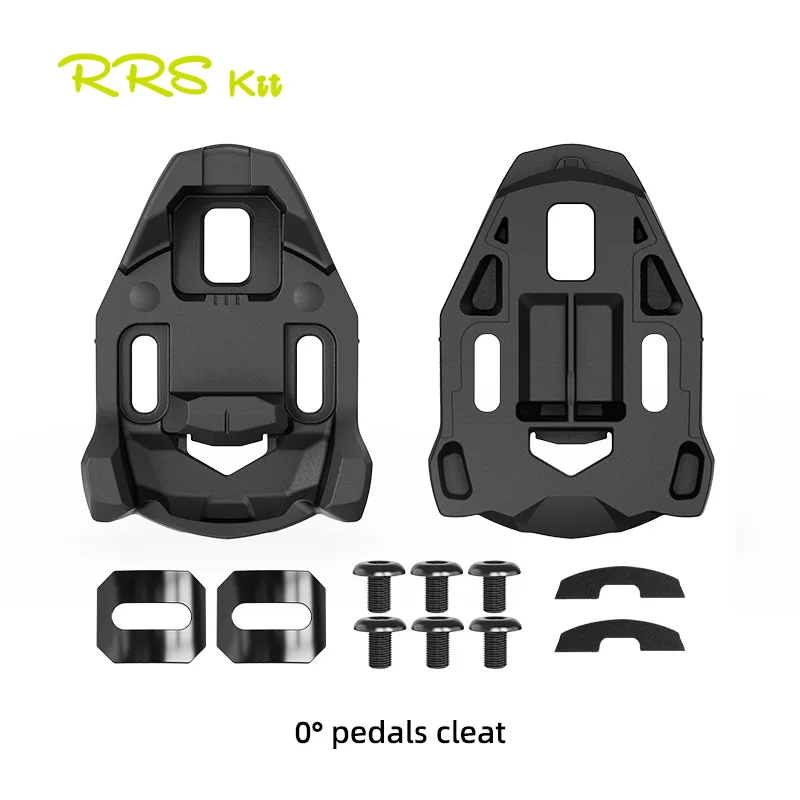 RRSKIT Rennrad, selbstsichernde Pedalschloss-Schlitten, kompatibel mit Xpresso/Xpro/lclic Pedal Bike 0 °   Und 5 °   Zeitschlossplatte