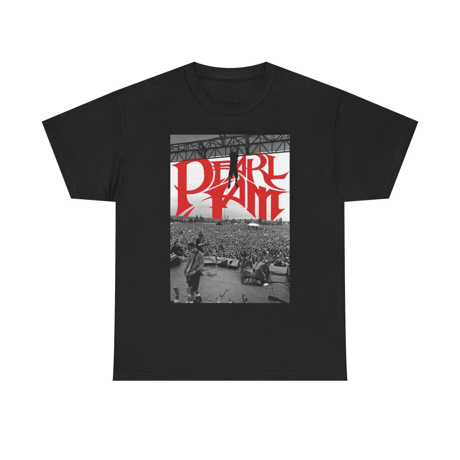 

Pearl Jam Stage Graphic Printing Summer Luxury Brand Cotton Men's and Women's T-Shirts Short Sleeves Street Fashion Trend