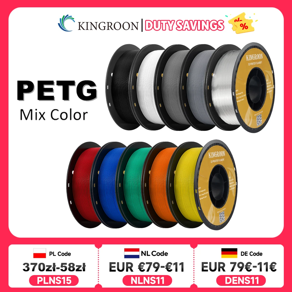 3D Printing Fdm - KINGROON PETG 3D เครื่องพิมพ์ 1.75 มม.5