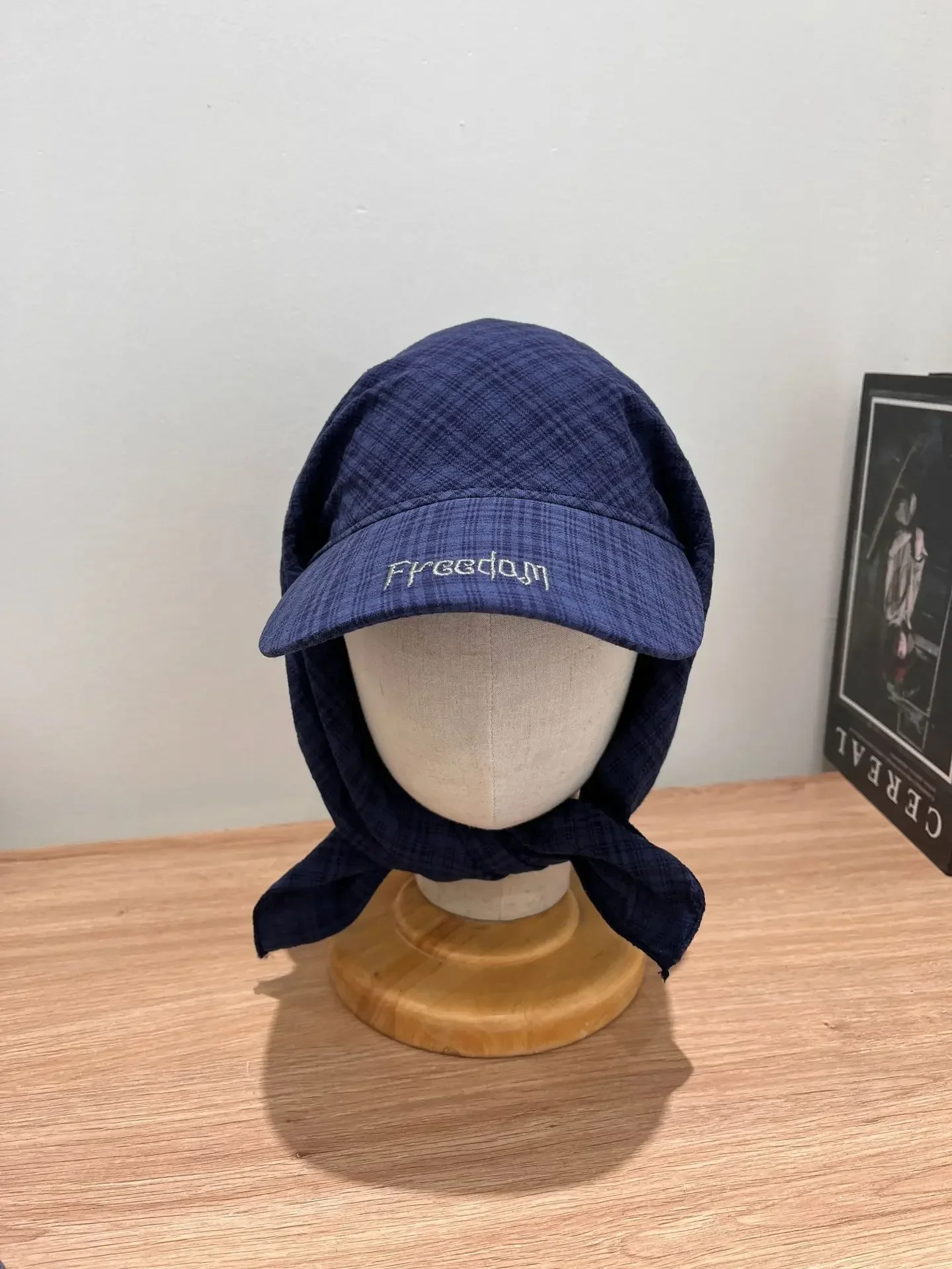 Outdoor Camping Stil Sonnenschutz Hut Jennie Schal Hut Kleine Süße Sonnenschutz Krawatte Hut Breite Krempe Hut Mesh Cap Spitze Kappe – Detail 5