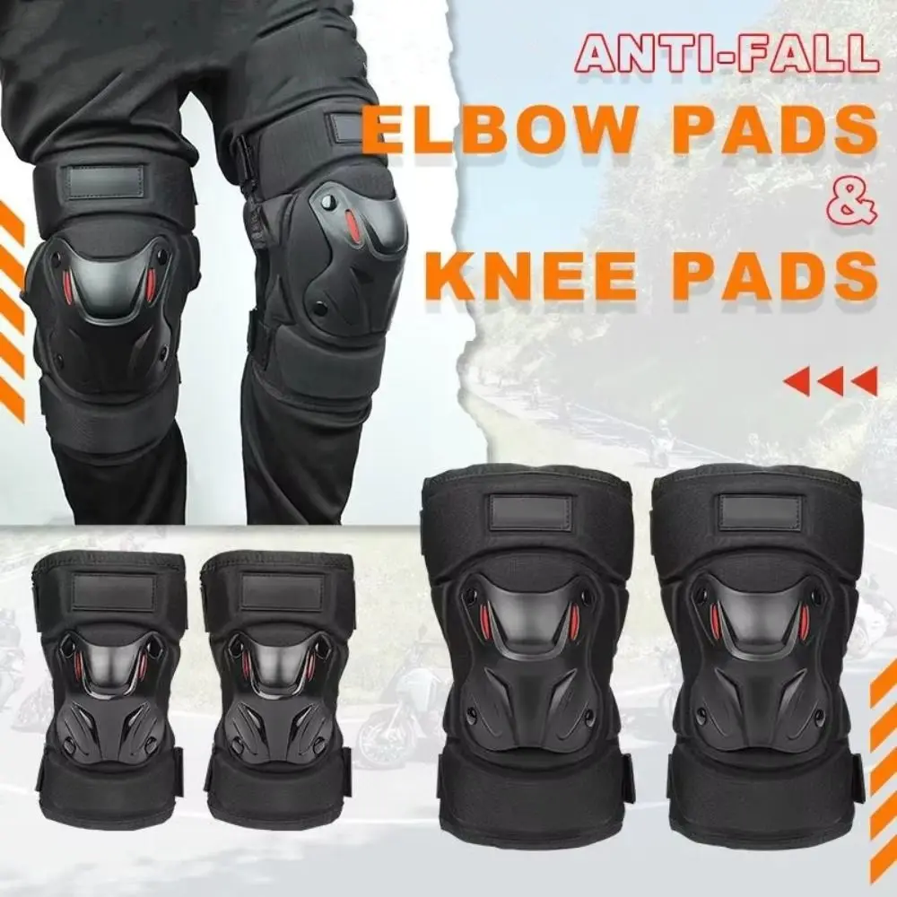 

Anti-fall Motorcycle Kneepad Breathable Shockproof Motocross Knee Guard Protector Gear Windproof Elbow Protector Off Road
