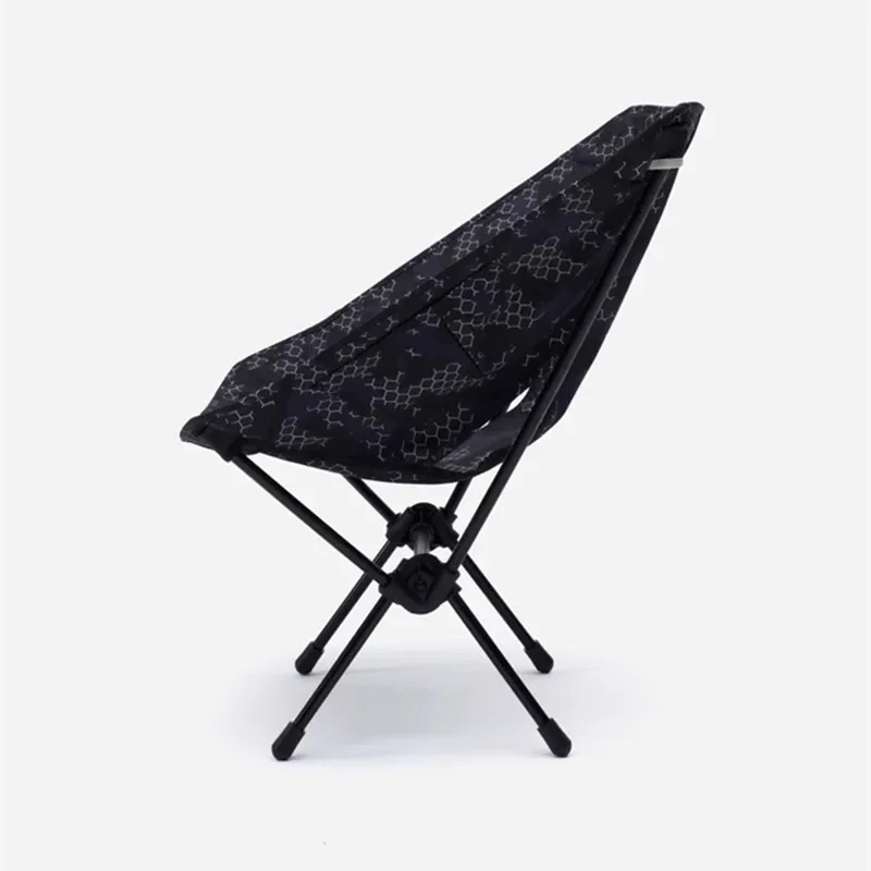 Silla plegable portátil para exteriores, asiento ligero con respaldo bajo, Luna, para acampar al aire libre, Futura