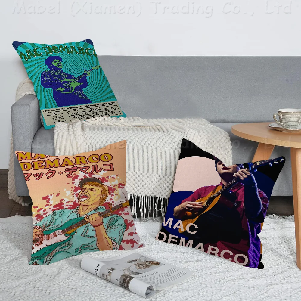 

Pop Rock Singer Mac Demarco Pillow Cover Sofa Cushion Cover Home Room Decoration Children Gift