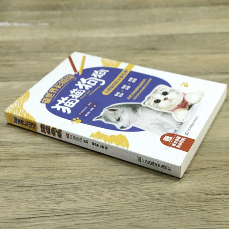 Lovely Cats and Dogs Color Pen - Chinese Art Craft recension och pris