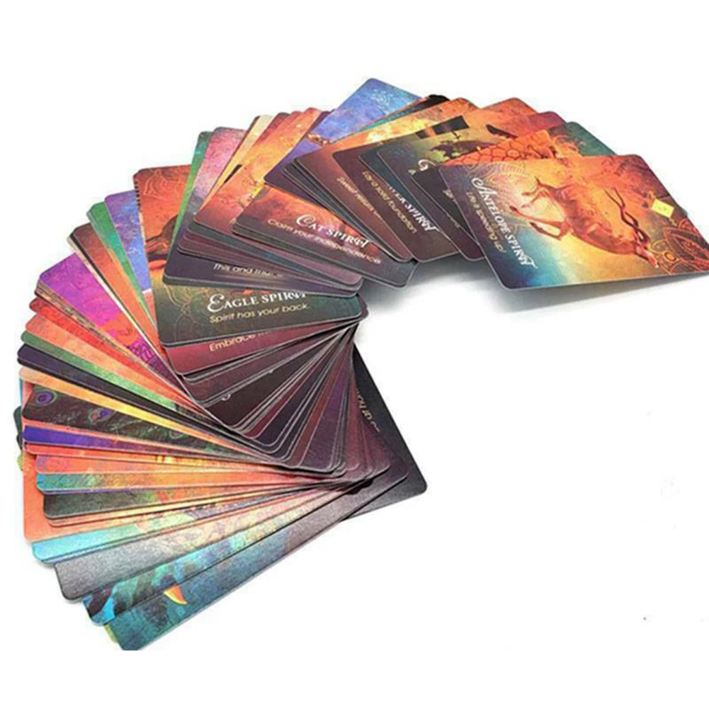 Exquisite Packaging The Spirit Animal Oracle Cards High Quality Images Tarot Cards 68pcs Insects Card Set for Spiritual Growth