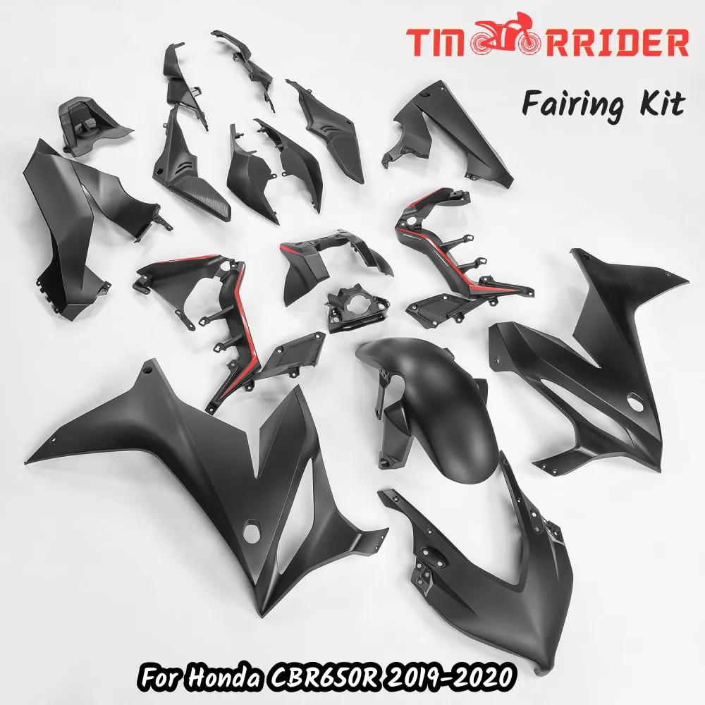 For Honda CBR 650R 2019 2020 CBR650R Motorcycle Complete ABS Injection Fairing Kits Bodywork Frame Panel Cover Protection 17 PCS