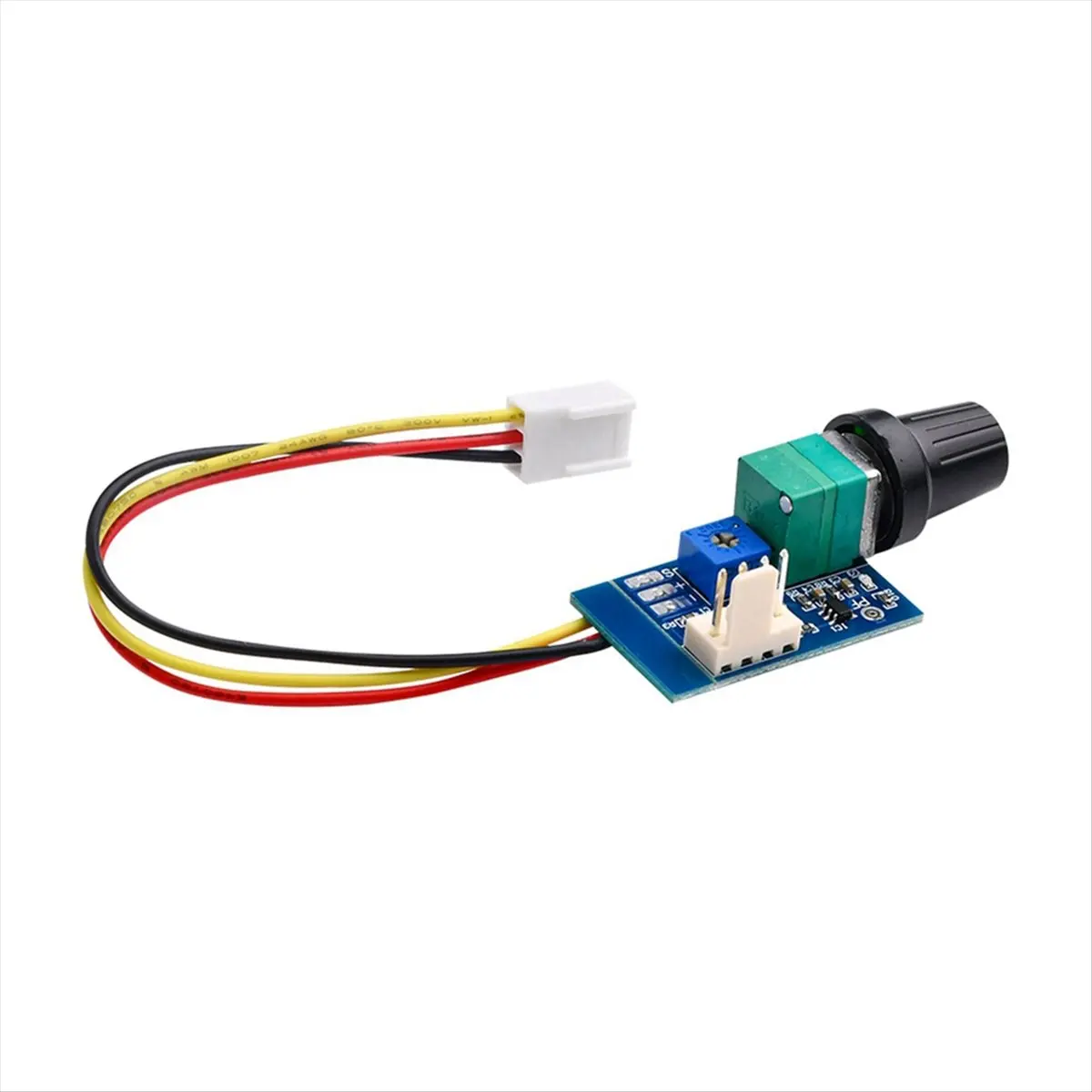 SWXF DC12V 4P PWM Fan Speed Controller with Knob CPU Case Fan Control Switch Noise Reduction and Heat Dissipation B