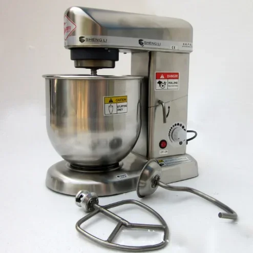 commercial 5 liter kitchen food aid mix dough electric cake stand mixer