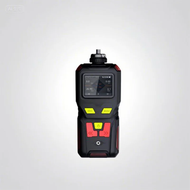 Portable SKZ2050-4 gas detector with three display modes, adjustable alarm and USB charging can detect methane gas