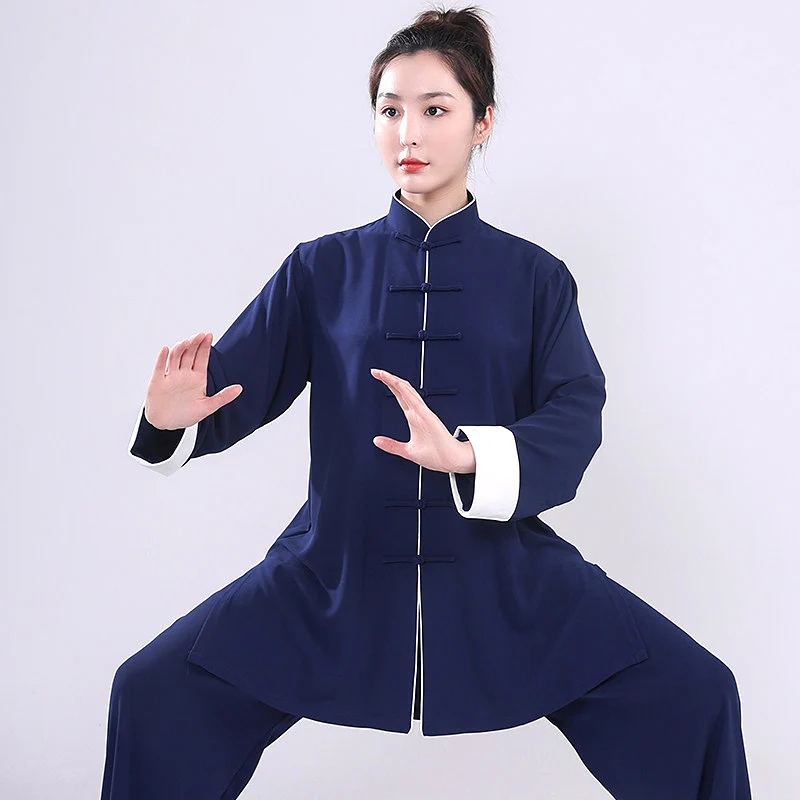 Premium High-End Unisex Tai Chi Practice Uniform Summer 2026 New Breathable Short Sleeve Flowy for Casual Practice & Performance