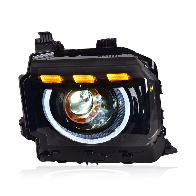 Car Styg Head Lamp for Jetour Traveler LED Headlight Projector Lens DRL Animation Automotive Accessories