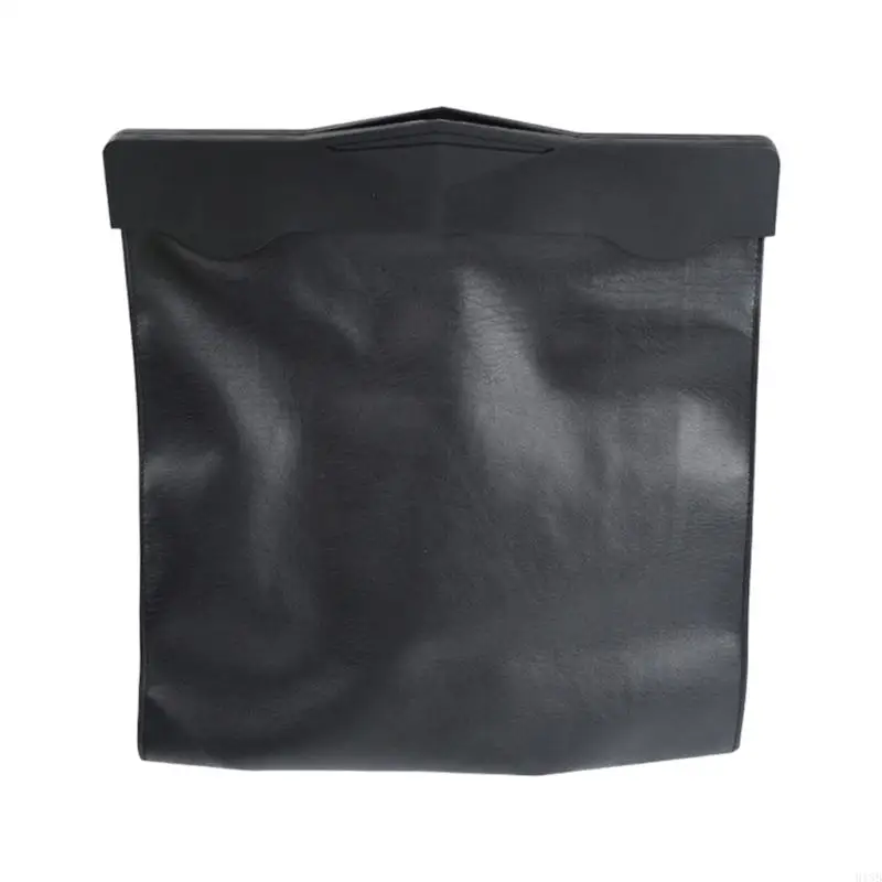 

2025 New PU Leather Hanging Magnet Storage Pocket Multipurpose Car Trash Bag Enduring