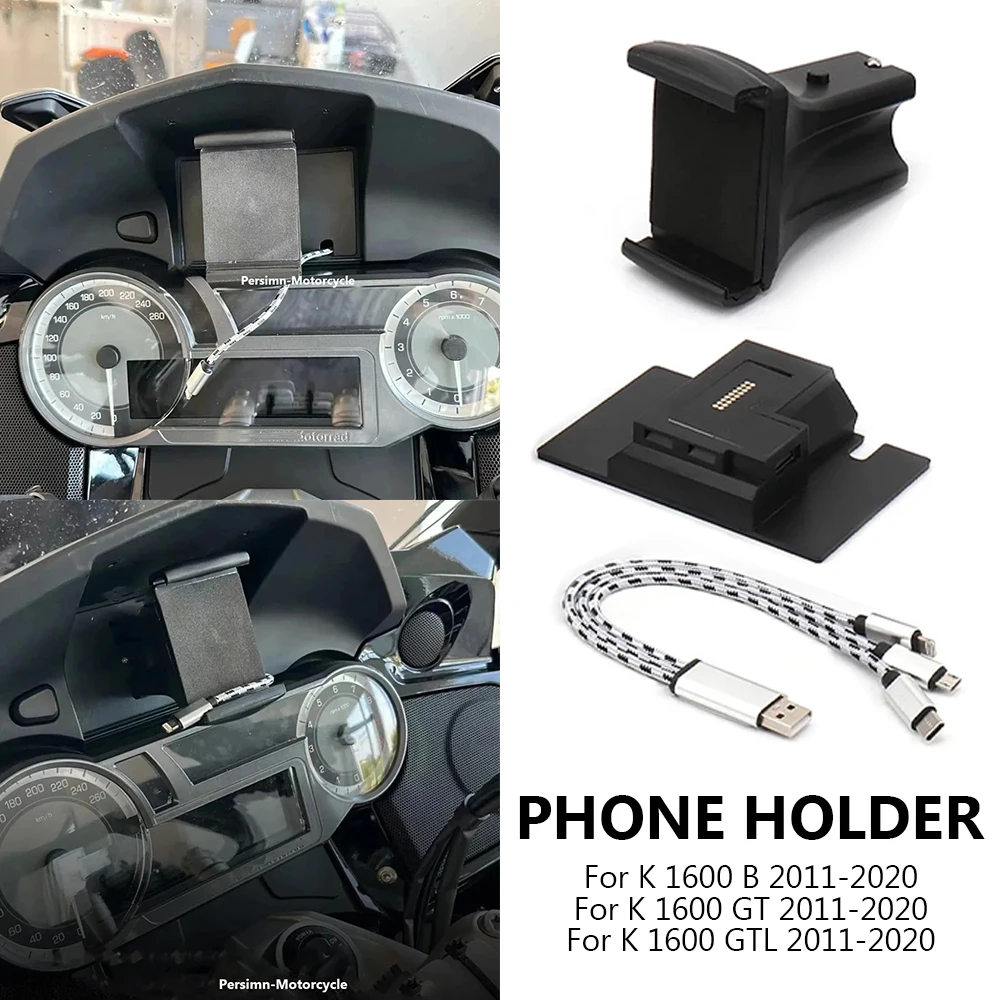 pour-bwm-k1600b-k1600gt-k1600gtl-2011-2020-nouveau-support-de-navigation-gps-pour-moto-avec-support-de-telephone-frontal-et-chargeur-usb