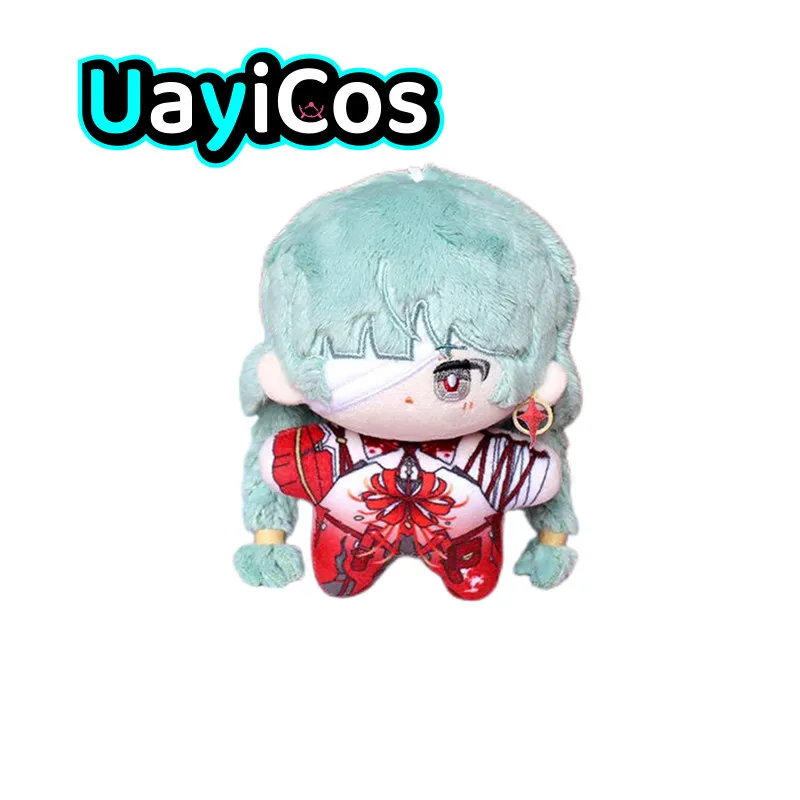 12cm Wuthering Waves Phrolova Plüschfigur mit Kleidung, Schlüsselanhänger, Tasche, Anime-Figur, Cartoon-Spiel-Ornamente, Kindergeschenke