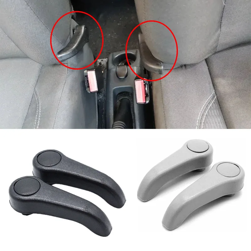 1/2X Seat Adjust Lever Pull Handle Replacement For Renault Clio All Series 1998-2008 2/3-4/5 Doors For Mk2 Twingo 7701470827