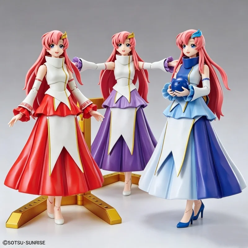 Base Limited Lacus Clyne Seed Figure Rise Standard Zusammengebautes Modellbausatz Desktop-Ornament Actionfigur Puppe Sammlerstück Spielzeug Geschenk