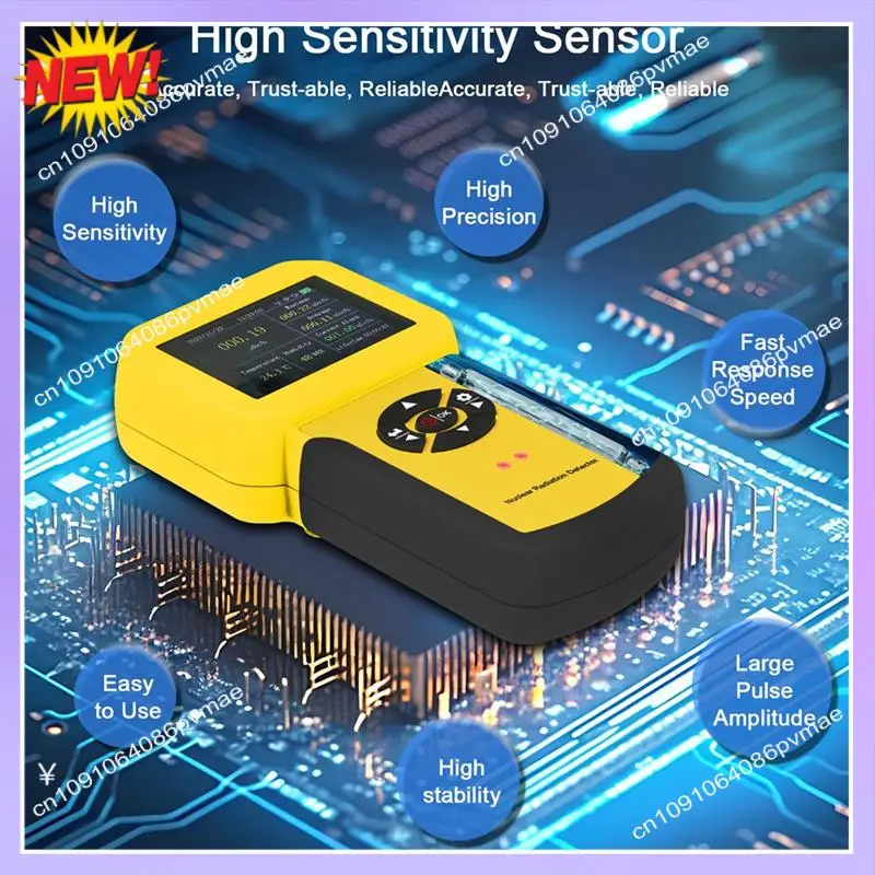T24C Professional Nuclear Radiation Detector Geiger Counter Radiation Detector Β Y X-Ray Gamma, HP-886A
