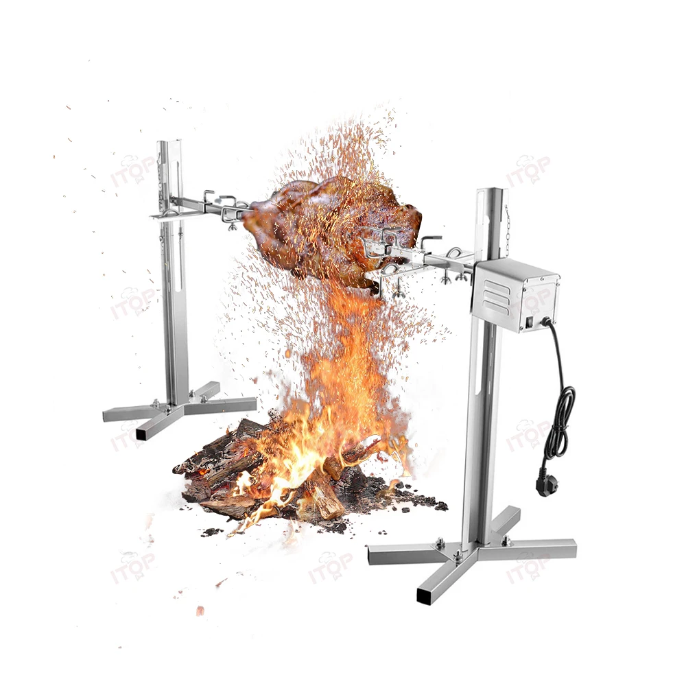 Tripod Rotisserie System Portable Bbq/camping Barbecue Bbq Grill