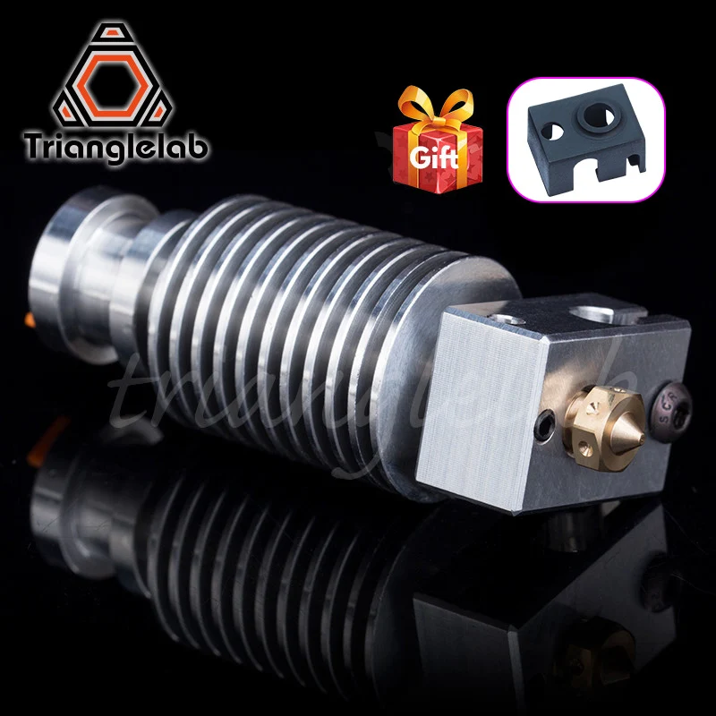 R Trianglelab Highall-metal v6 hotend J-head Hotend Radiator blok grzejny przerwa cieplna V6 NOZZLE dla ED HOTEND dla PT100