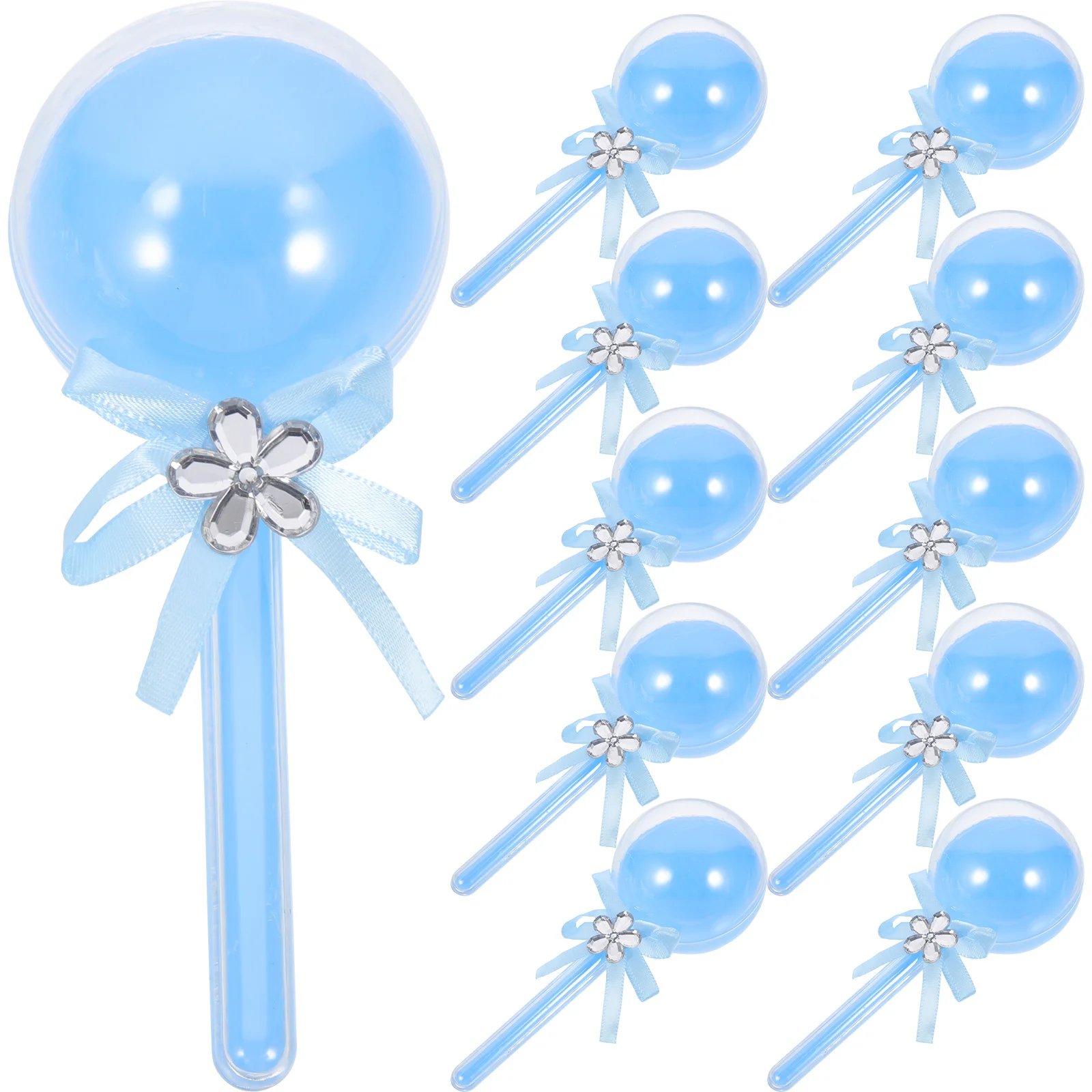 

12 Pcs Candy Boxes for Party Favors Wedding Treats Containers Shower Lollipop Shaped Adorable