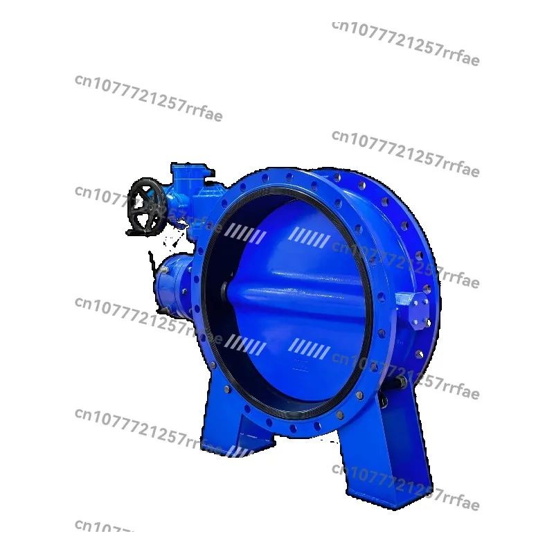 PN10 PN16 Soft Seal Double Eccentric Flange Butterfly Valve