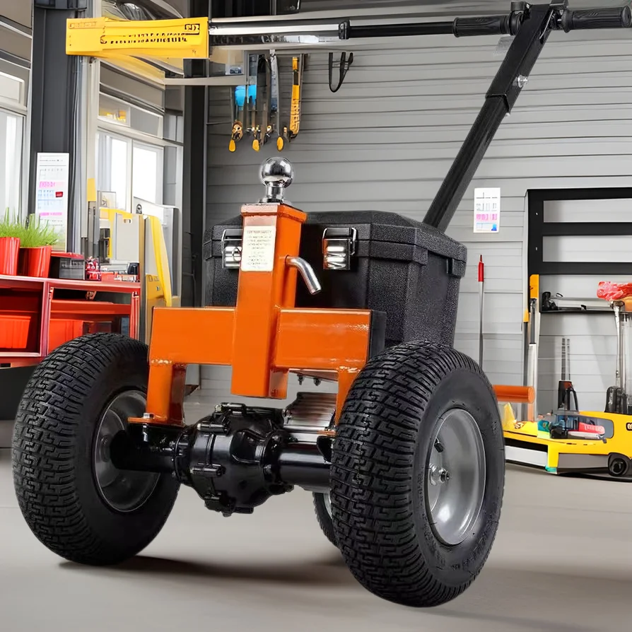 Electric traction trolley boat trailer three-wheeled small trailer multi-functional durable tool cart