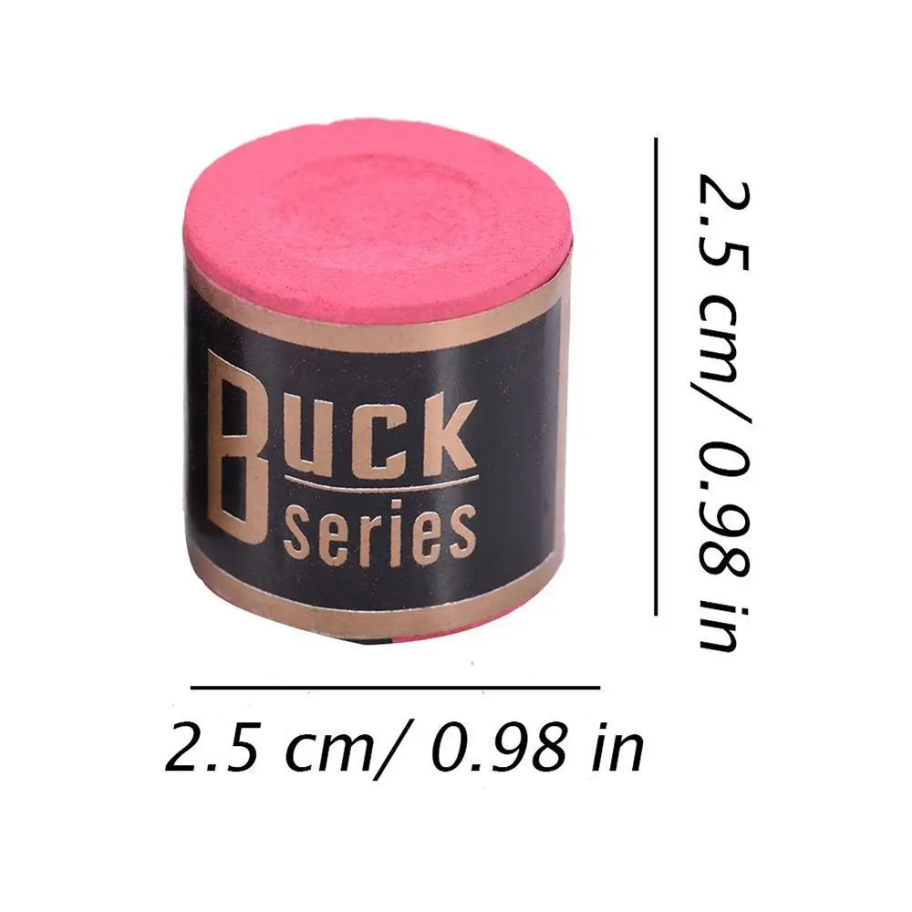 ชอล์กคิวสนุ๊กเกอร์ทรงกระบอก ชอล์กเคล็ดลับทนทาน ชอล์กบิลเลียด อุปกรณ์บิลเลียด ชอล์กคิวสระว่ายน้ํา