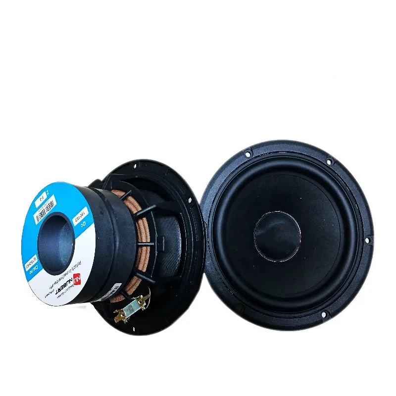 B-756 NUBERT HiFi 6.5 Inch Speaker Aluminum Frame Mid Bass Speaker Rubber Edge 150W 8 Ohm 1PCS