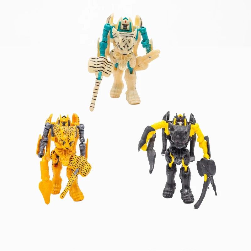 Genuine Transformers Beast Wars Defdrmed Toy Series Anime Figure Cheetor Blackarachnia Model Doll Toys Collect Ornaments Gifts