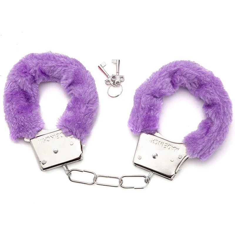 Hot Sex Toys Plush Handcuffs Sex Slaves Cosplay Flirting Bondage Cuff BDSM Sex Supplies for Adults Couple algemas наручники SN