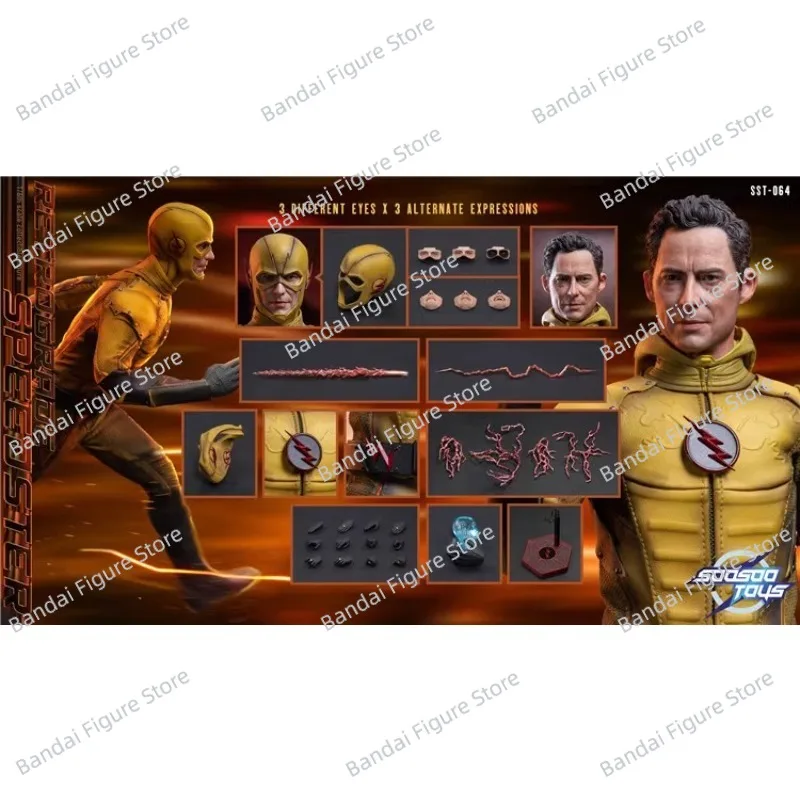 Soosootoys SST-064 1/6 المنقولة عكس فلاش عمل الشكل الهزلي الشرير من Speedsters 12 "مجموعة كاملة الجندي نموذج مروحة جمع