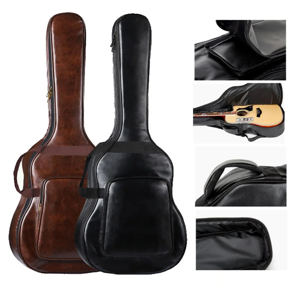 Guitar Bag Acoustic Reinforced Case Folk Guitarra Shoulders Stringed Package