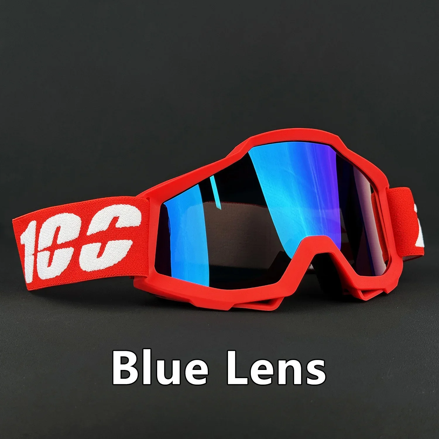 

100pcs Motocross Goggles Windproof ATV Dirt Bike Glasses Off Road Racing Eyewear for Men MTB Cycling Sunglasses