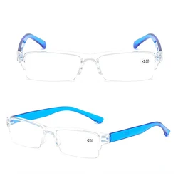 Clear Reading Glasses Women Ultra-light Presbyopic Glasses HD Presbyopic Glasses for The Elderly +1.0 To +4.0 Fashion Eyeglasses