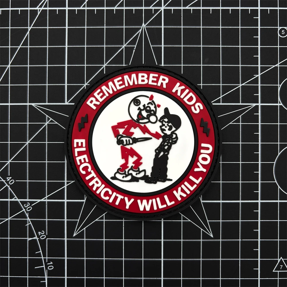 

Нашивка из материала ПВХ с одним узором, мягкая резина, эффект светящегося в темноте, тактический значок морали на липучке - нашивка - многоцветная, идеально подходит для нарукав, рюкзаков и одежды, нашивки с вышивкой