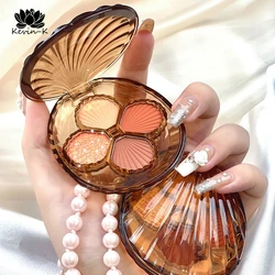 Shell Ink Dye Eyeshadow Palette Pearlescent Matte Fine Shimmer Everyday Supermodel Eyeshadow Makeup Beauty Make Up Palette