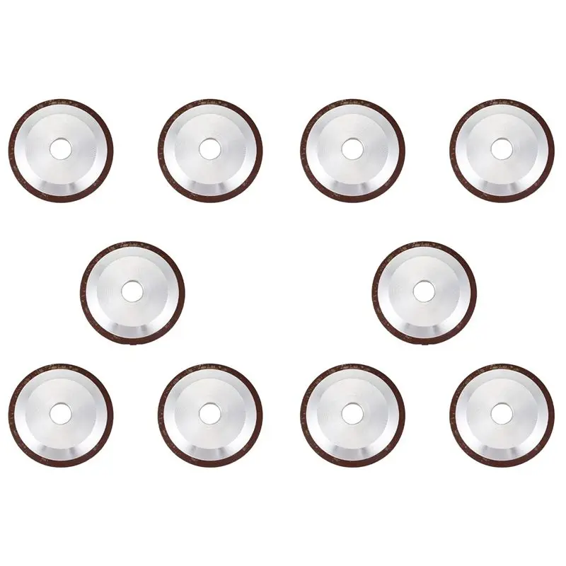 EYFL-10X New 100Mm Diamond Grinding Wheel Cup 180 Grit Cutter Grinder For Carbide Metal