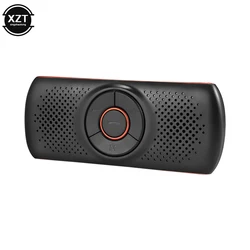 Car Wireless Bluetooth Kit Handsfree Speakerphone Sun Visor Phone Speaker Auto Bluetooth Music Player Audio Receiver Accessories